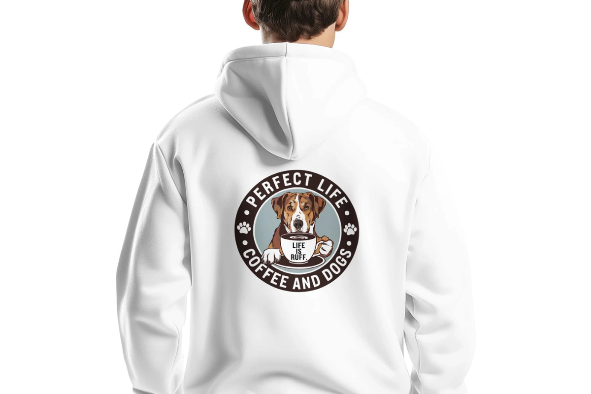 Coffee and Dogs Hoodie: Cozy, Stylish, and Made for Dog Lovers