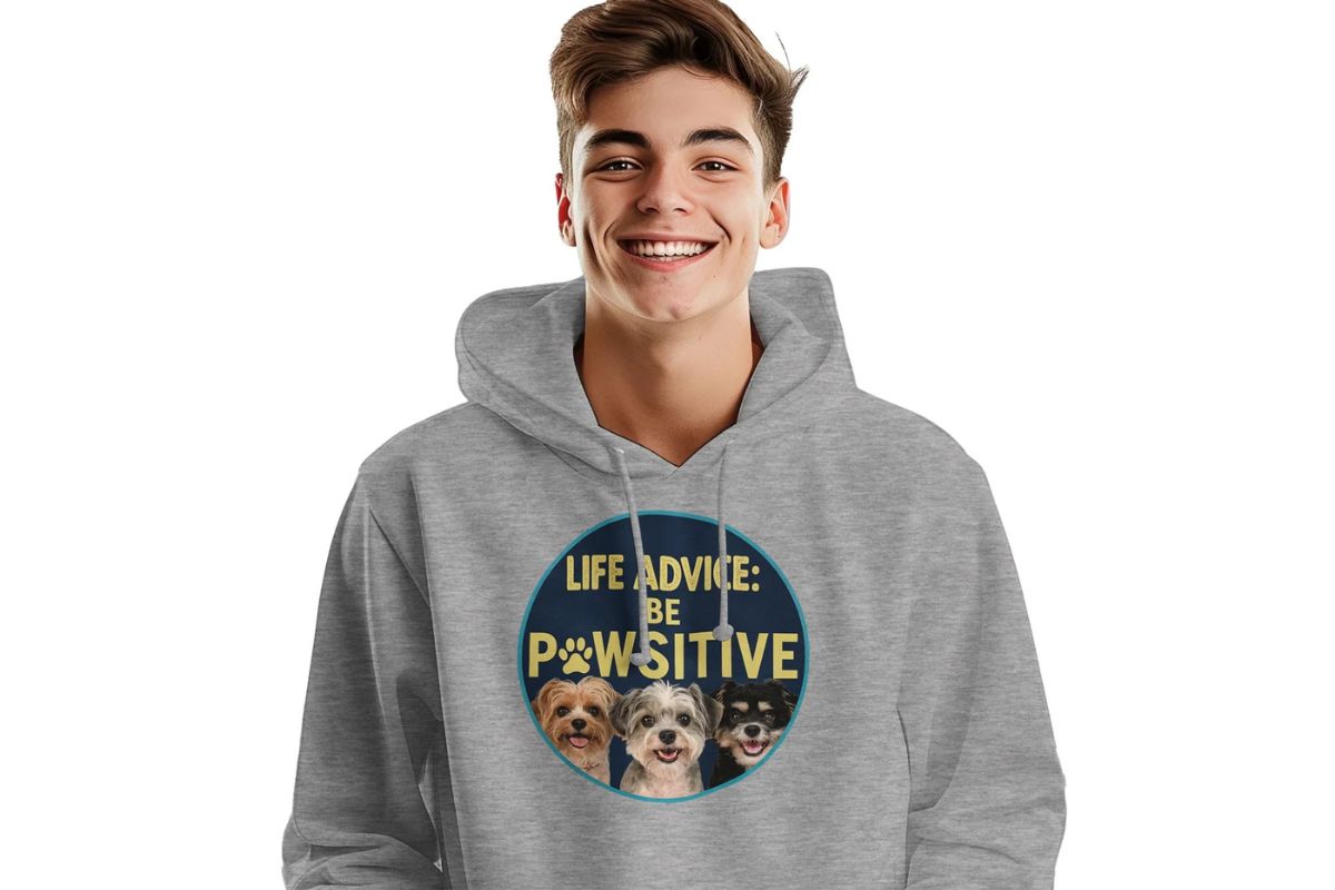 Be Pawsitive: The Hoodie That Warms Your Heart and Your Style