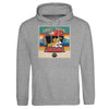 Love and Travel Grey Hoodie  Versatile and Durable