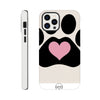 Best iPhone Dog Paw and Heart Tough Case