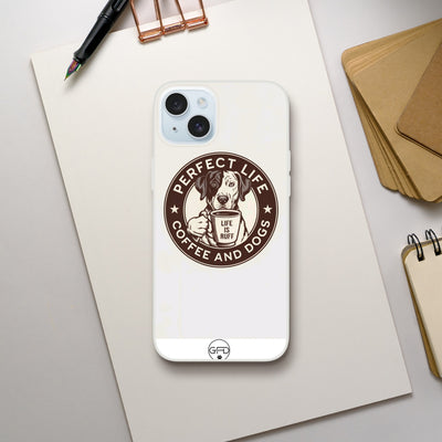 Coffee and Dogs Flexi Case