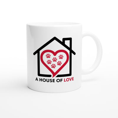 A House of Love Ceramic Mug – Stylish 11oz mug