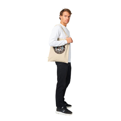 Unisex Coffee and Dogs Premium Tote Bag