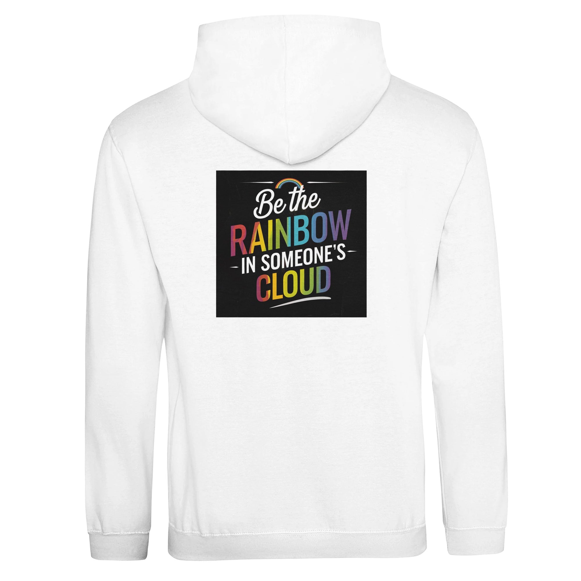 Be The Rainbow (Back Design) Premium Unisex Pullover Hoodie