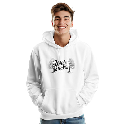 Cozy Up with the Winter Sucks Premium Unisex Hoodie